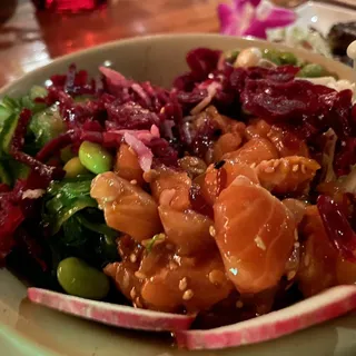 Spicy Salmon Poke Bowl