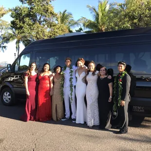 Prom Squad! We will mālama your kids like our own. Parent and teenager approved.