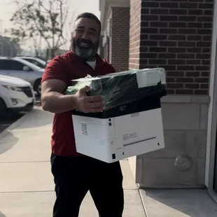 Delivering solutions, one printer at a time!