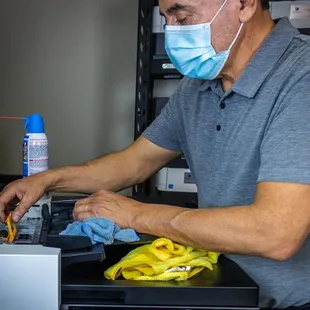 Giving copiers a second life with expert care.