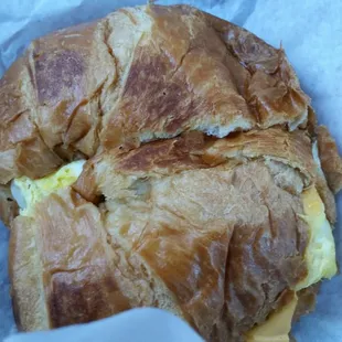 Breakfast Croissant with Sausage