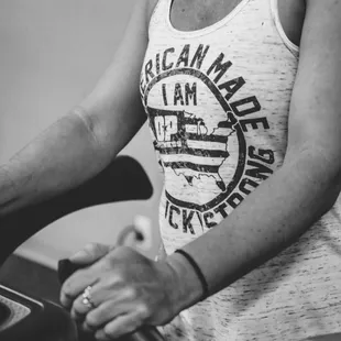 Cardio machines available.