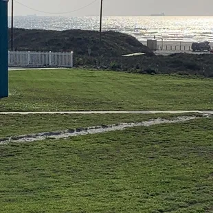 View from our balcony.