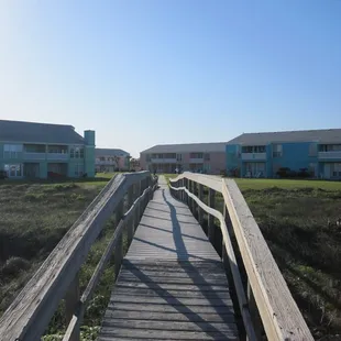 View of Executive Keys on their private boardwalk