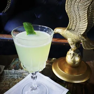 The First Amendment is our take on the Last Word cocktail.