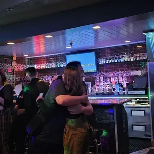 The bar on the ground floor