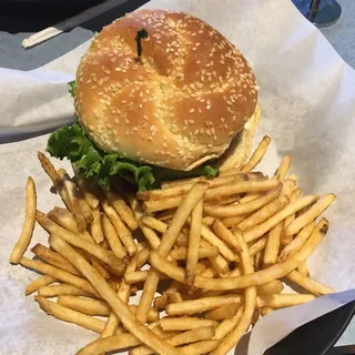 Mushroom Swiss Burger
