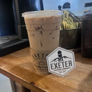 Iced white chocolate