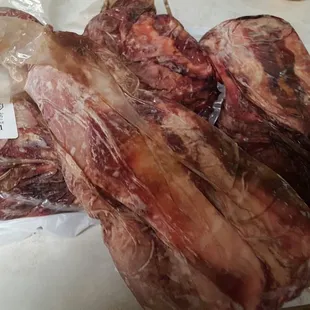 I bought 4 tongues for tacos...