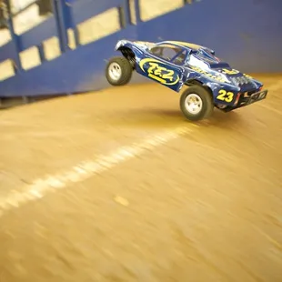 One of our rental race trucks. Play for almost an hour for $10