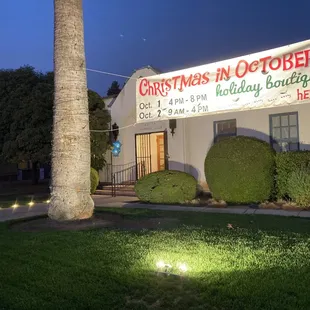 Yearly events set in the calendar