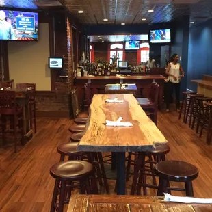 Take your friends to our gathering table upstairs! Let us look after everything for you.