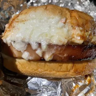 BBQ Bologna Sandwich