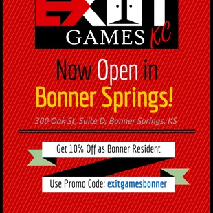Exit Games KC | An Escape Game Experience - Open in Bonner Springs, KS, located just 15 mins from the Legends KC. Book Your Experience NOW!