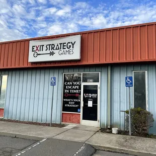 Outside, seems sketch, but actually cool inside