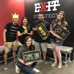 We found the golden skull and escaped The Ruins!