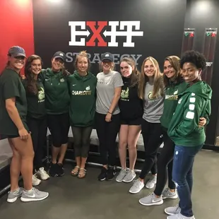 UNC Women&apos;s Tennis Team. Go Niners