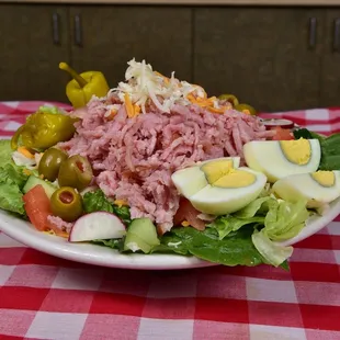 Large salads - this is a Chef Salad
