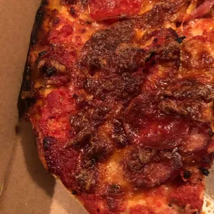 burnt meat muncher with cement crust