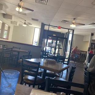  table with a pizza on it