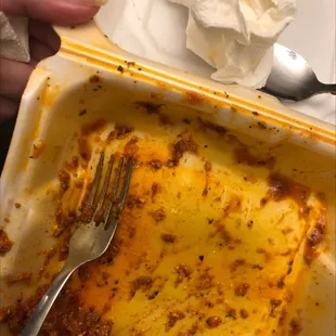 Microwaved food tastes like the container it's in