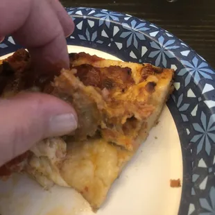 Meat muncher with extra sauce?!