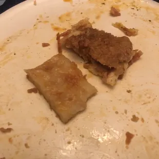 Meat muncher with extra sauce