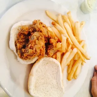 Fried Oyster Sandwich