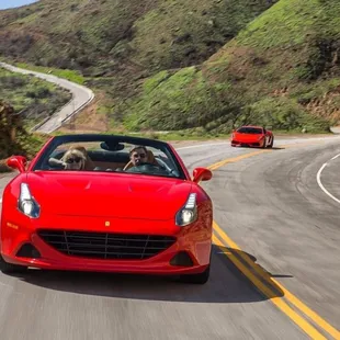 Ferrari California - Malibu Canyon
