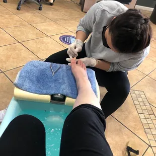 Best pedicure I've had in years