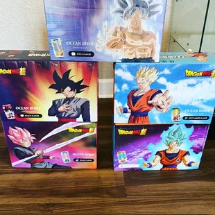 Dragon Ball Z Ocean Bombs delicious sparkling drinks!