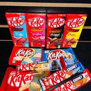 KitKats from India! They taste amazing!