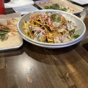Chicken nachos