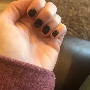 Gel manicure