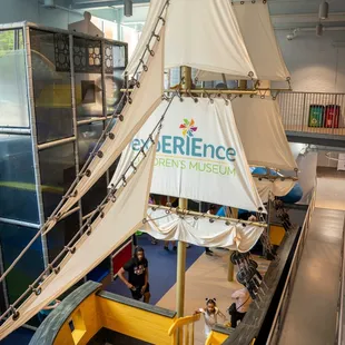 Ship and Climber Area in the Lake Life Gallery