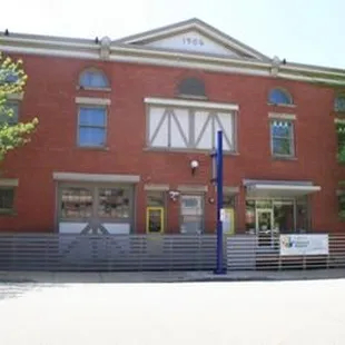 Front of the building