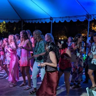 Dancing after dinner