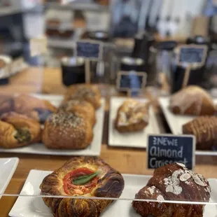 a variety of pastries