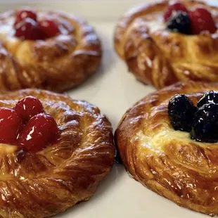 Raspberry Cheese Danish