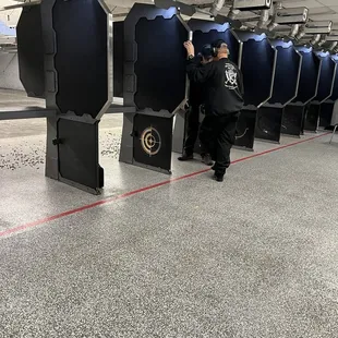Nice shooting range at Elite Armory in Tracy.