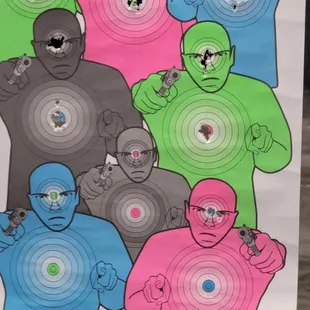 day 2 marksmanship, multiple rounds through same holes mostly