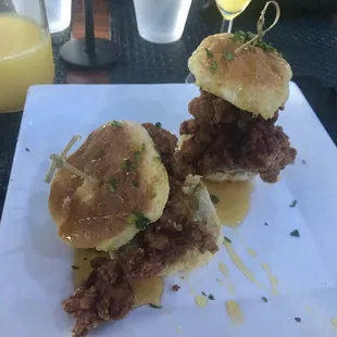 Chicken Biscuit w/ honey