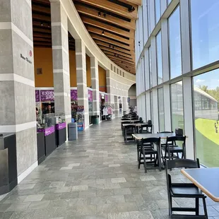 Pretty area right by the entrance