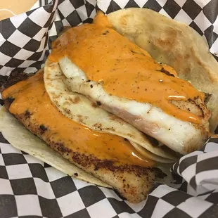 Cajun Fish Tacos!