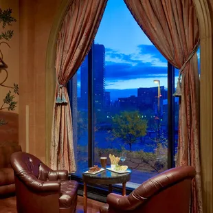 Lounge by our windows that overlook the beautiful Baltimore Harbor.