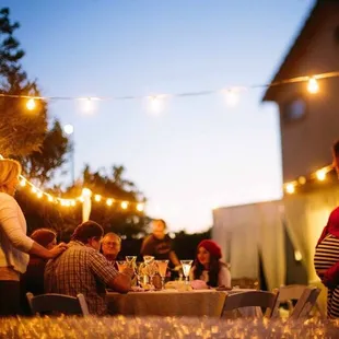 Loved the lighting and accents of the draping. Thank you Patrick!