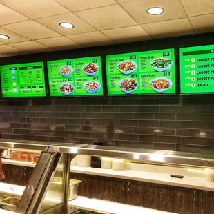 sushi and sashimi, interior