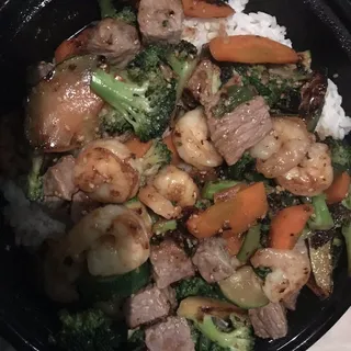 Steak and Shrimp Bowl