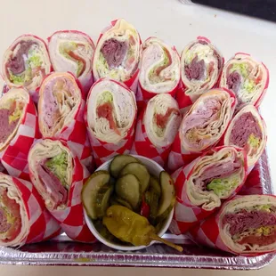 Delicious Wrap trays