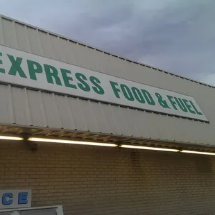 a sign on the side of a building